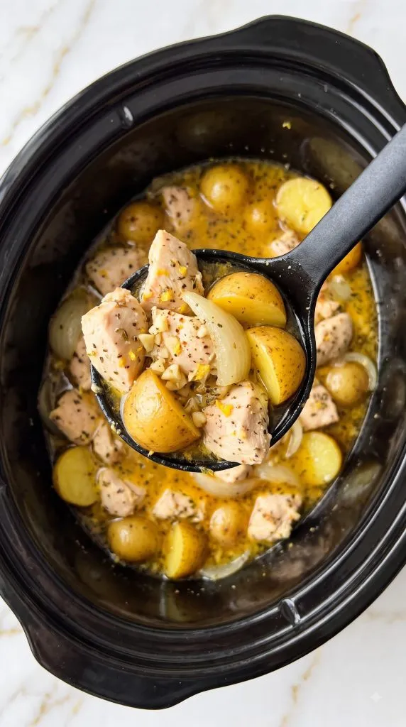 Crockpot Greek Lemon Chicken