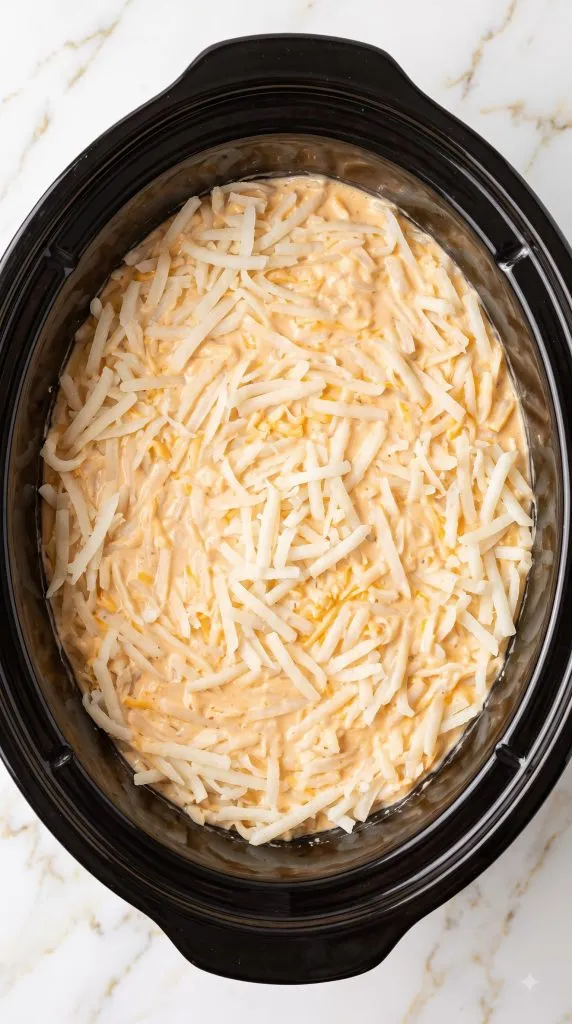 Step 4: Layer the Casserole in the Crockpot
