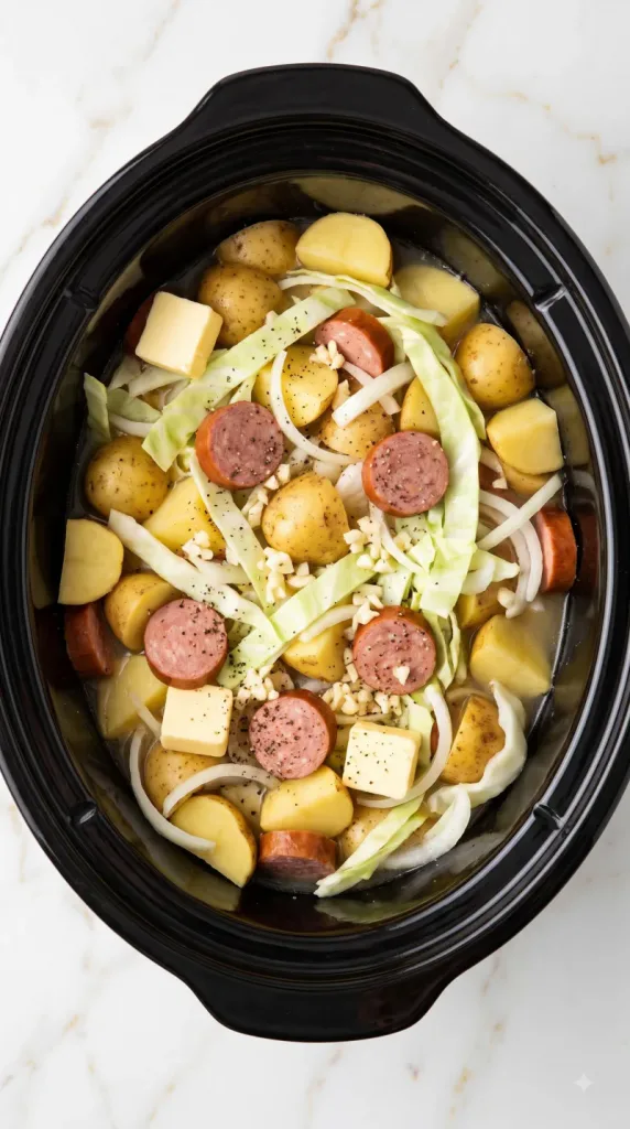Step 2: Fill the Crockpot