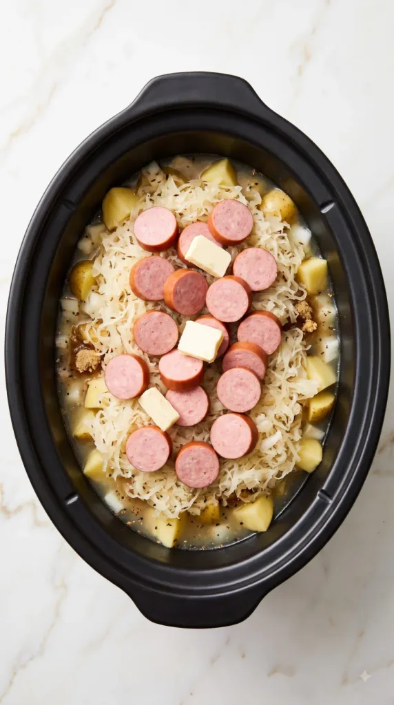 Step 2: Layer the Crock