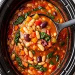 Crockpot Mediterranean White Bean Stew