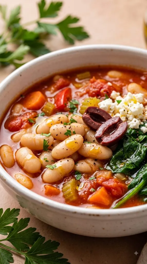 Why this Crockpot Mediterranean White Bean Stew works