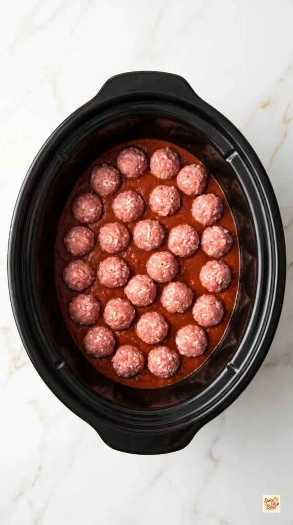Step 4: Fill the Slow Cooker