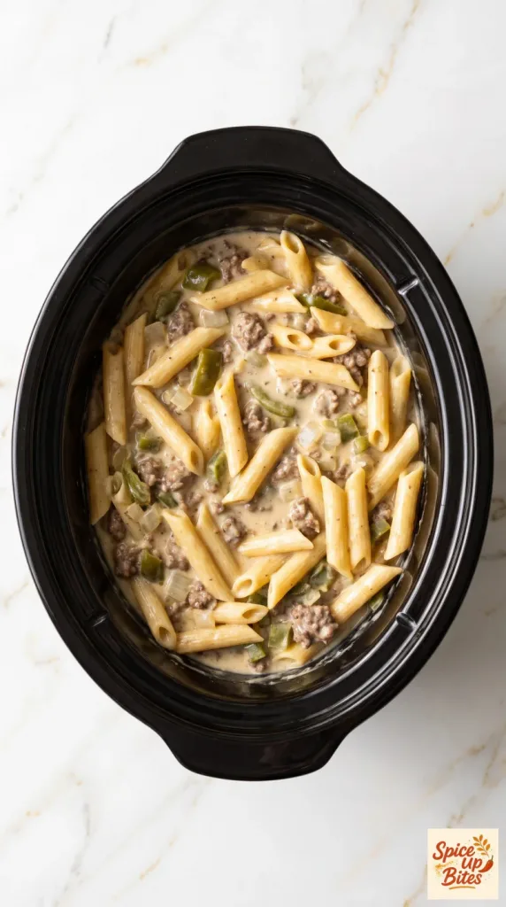 Step 5: Fold in the Pasta