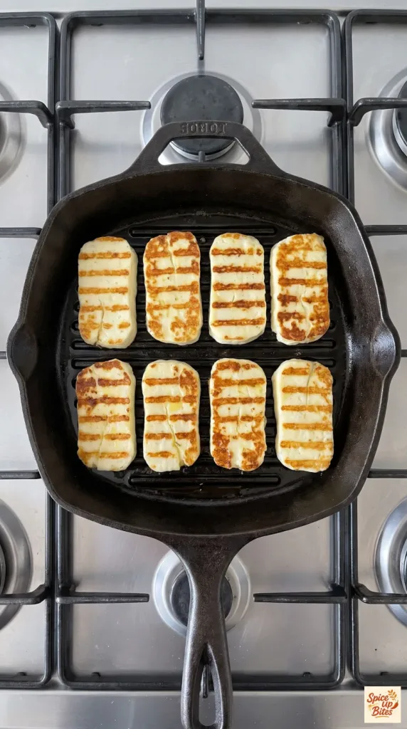 Step 4: Grill the Halloumi