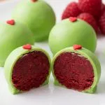 Grinch Oreo Balls (with Red Velvet Oreos)
