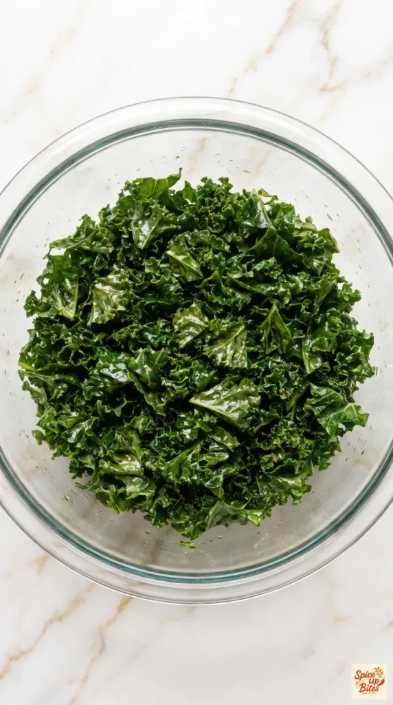 Step 3: Soften the Kale