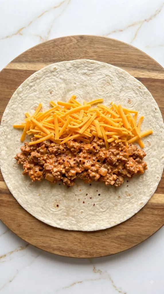 Step 5: Warm and Fill the Tortillas