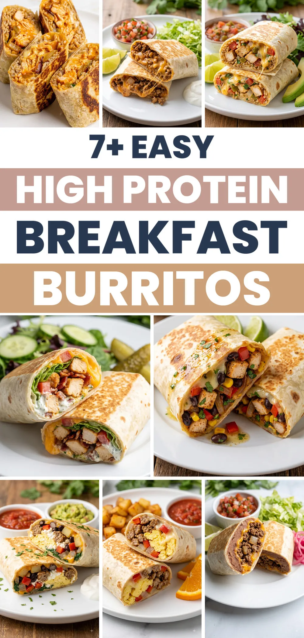 7+ Easy High Protein Breakfast Burritos for Busy Mornings