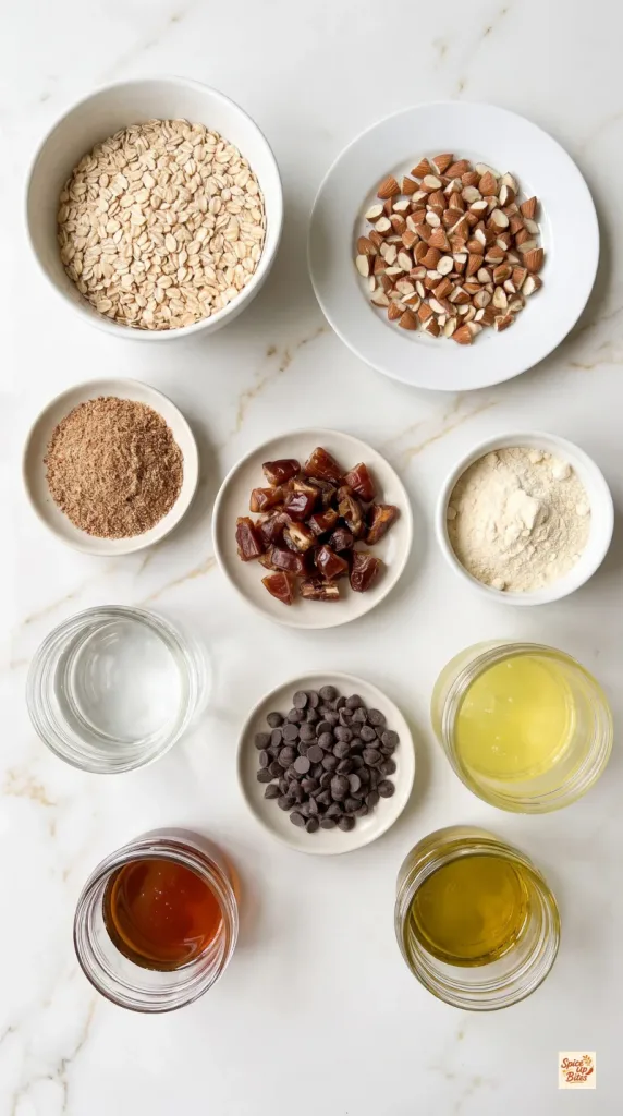 Ingredients for High Protein Granola Bars