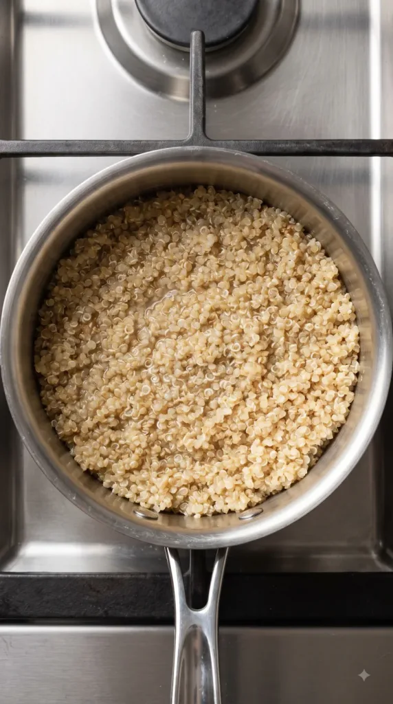 Step 1: Cook the Quinoa