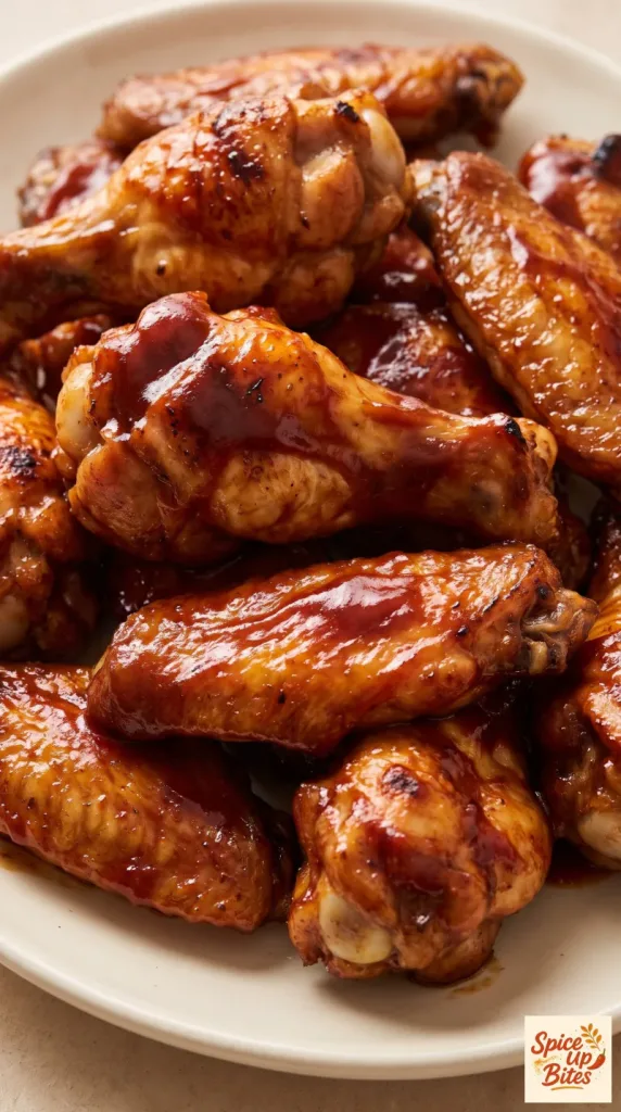 Honey BBQ Air Fryer Chicken Wings