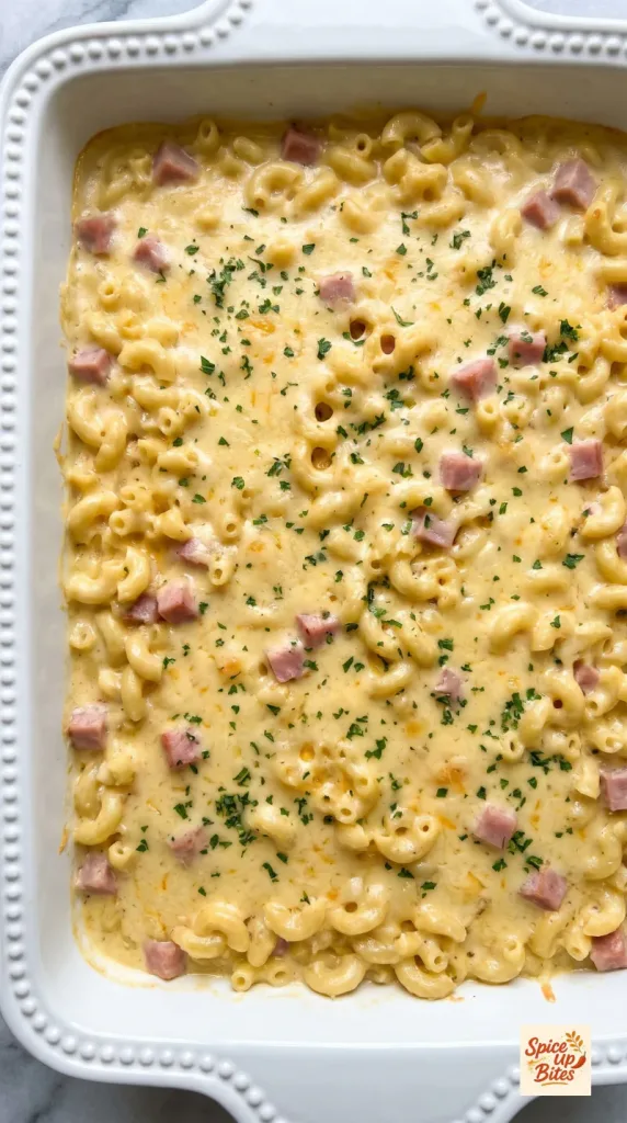 Why this Mac and Cheese Ham Casserole works
