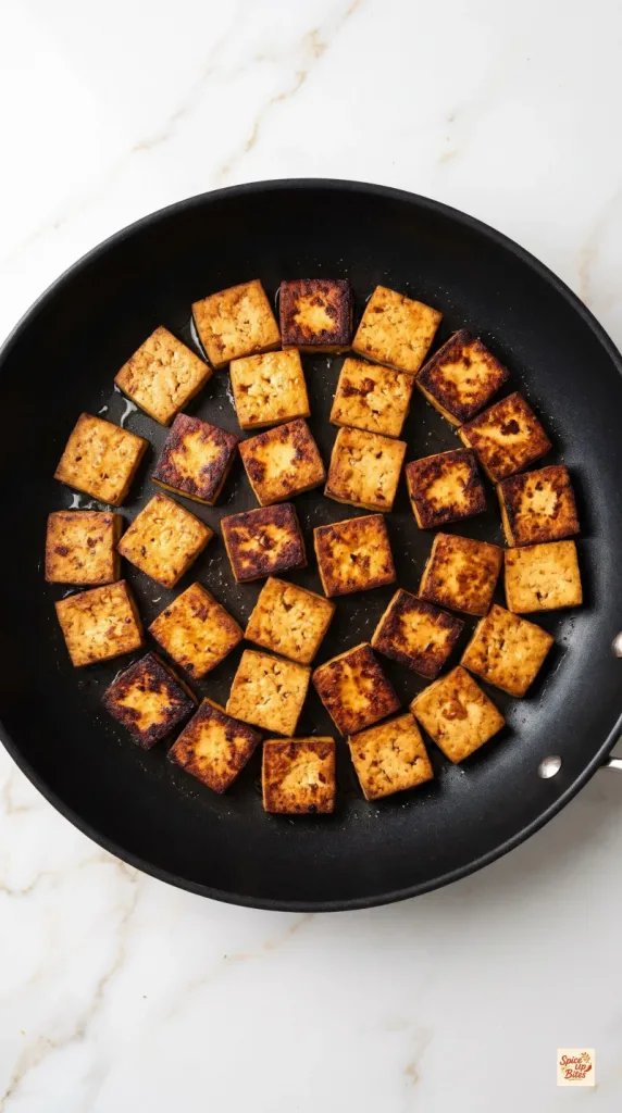 Step 3: Brown the Tofu