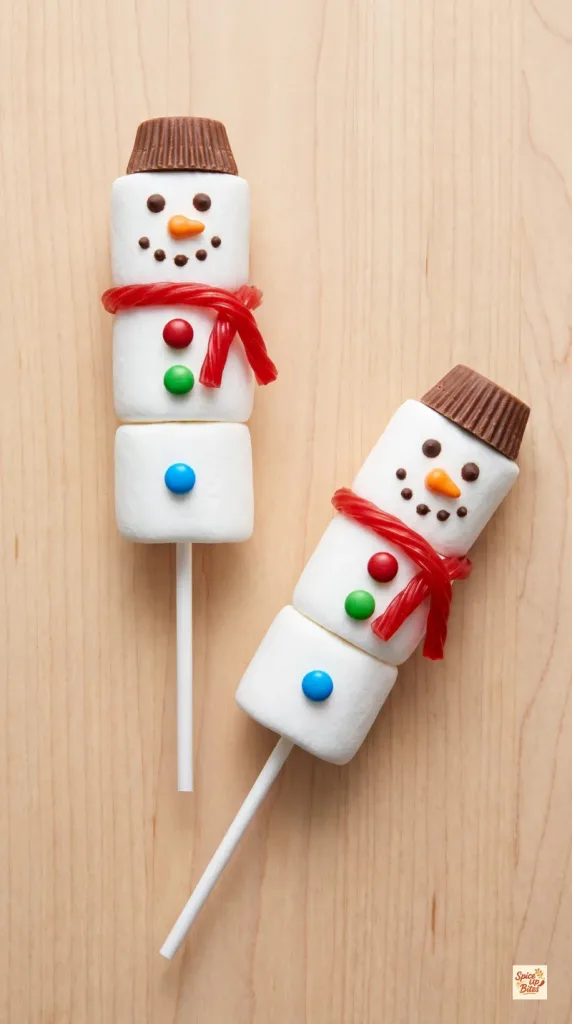 Why this Marshmallow Snowman Pops works