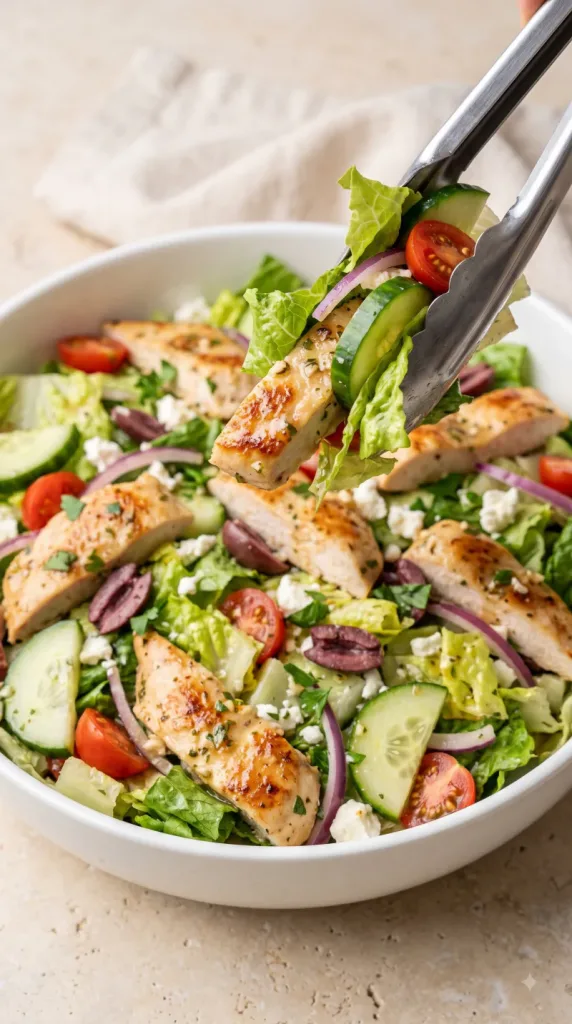 Mediterranean Chicken Salad