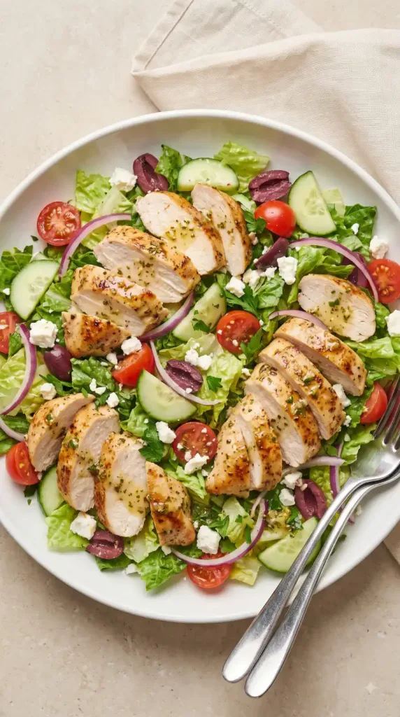 Why this Mediterranean Chicken Salad works