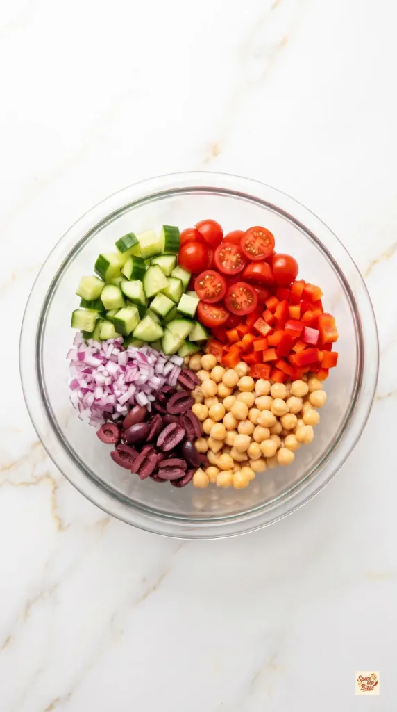 Step 2: Prepare the Vegetables and Chickpeas