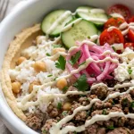 Mediterranean Ground Beef Bowls