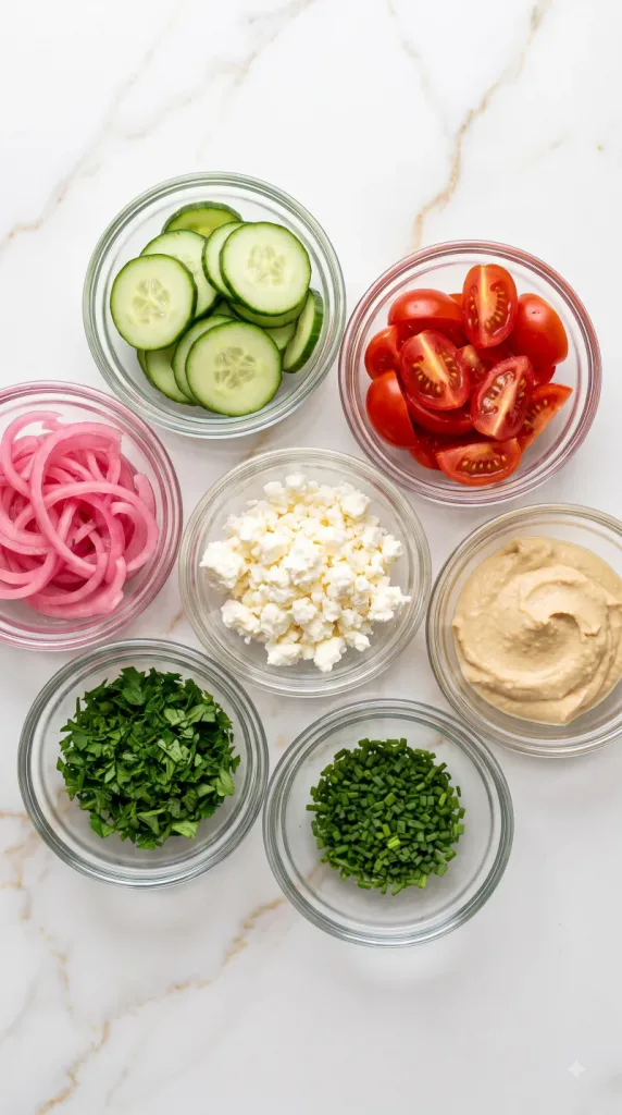Step 1: Prepare the Fresh Toppings