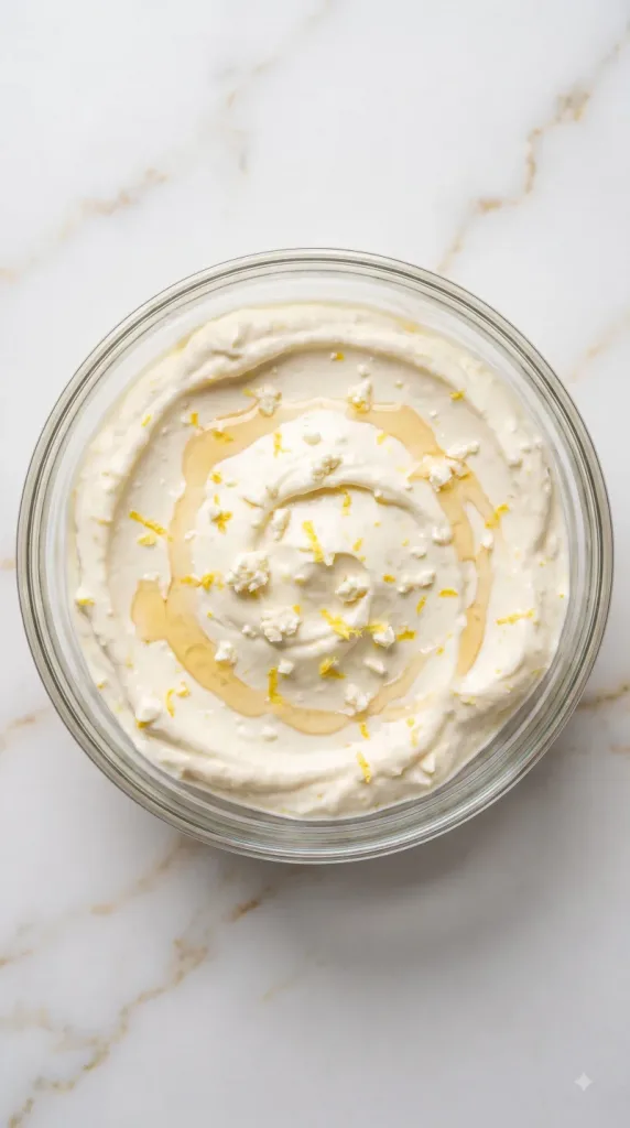 Step 1: Make the Feta Cream