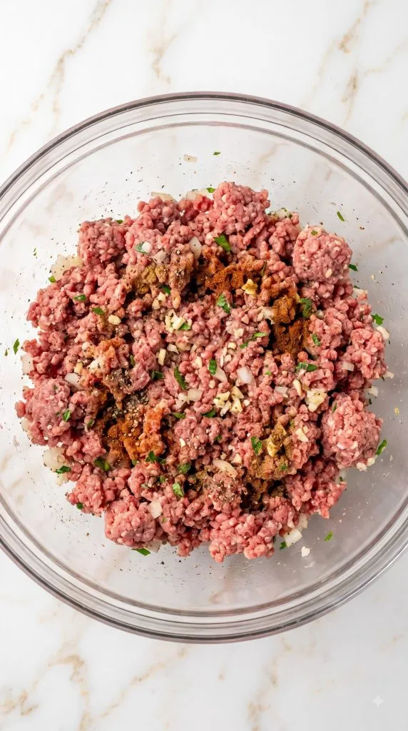 Step 1: Mix the Beef