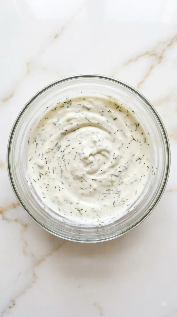 Step 1: Mix the Yogurt Sauce