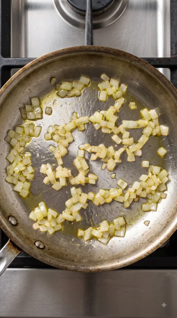 Step 2: Soften the Onion