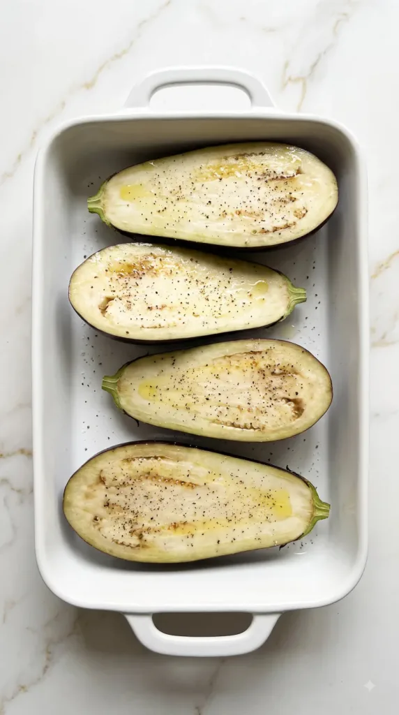 Step 1: Prepare the Eggplant