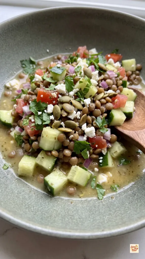 Why this Mediterranean Lentil Salad works