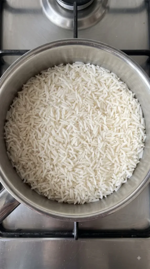 Step 1: Cook the Rice