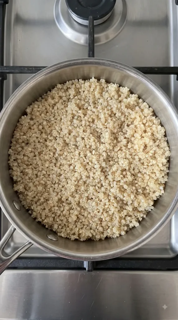Step 1: Cook the Quinoa