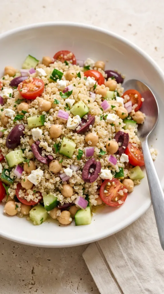 Why this Mediterranean Quinoa Salad works