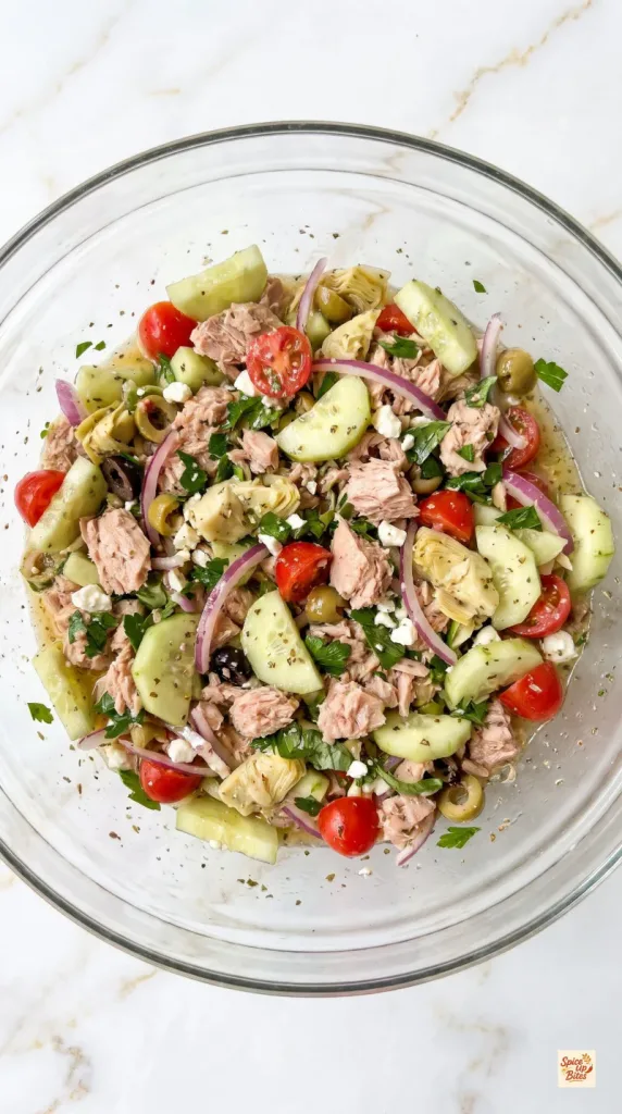 Step 3: Fold the Salad Together