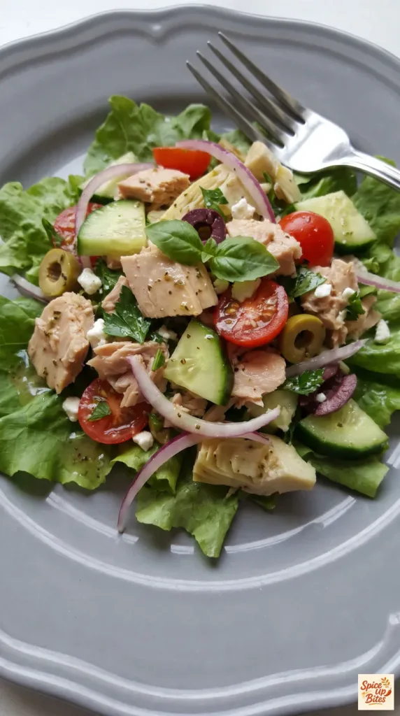 Why this Mediterranean Tuna Salad No Mayo works
