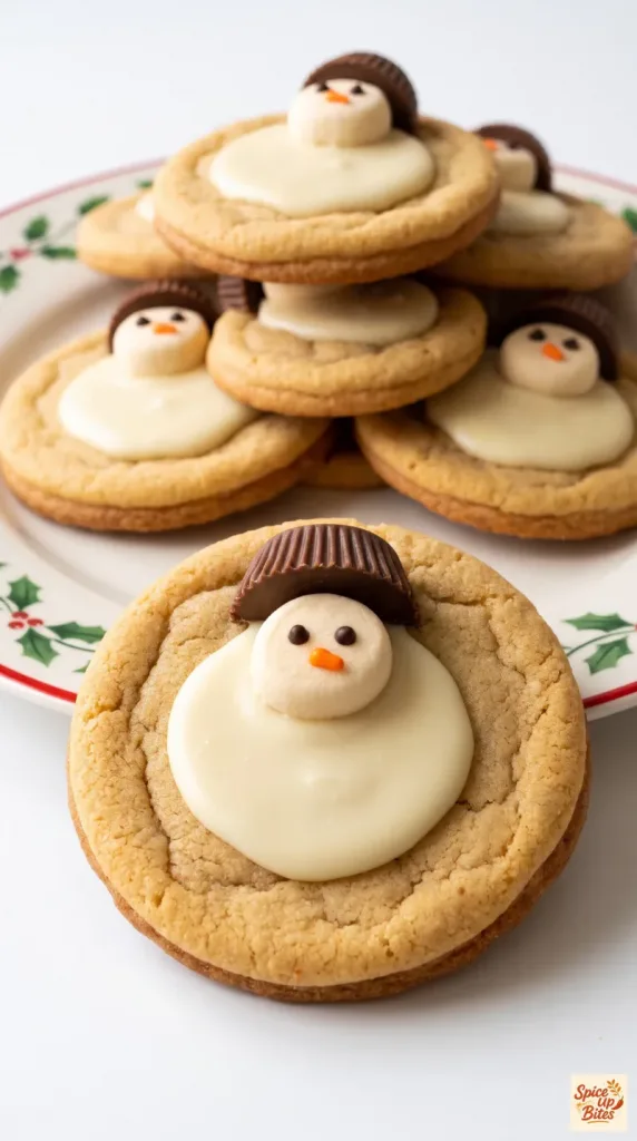 Why this Melted Snowman Peanut Butter Cookies works