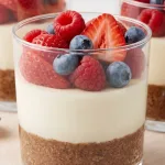 No Bake Cheesecake Cups