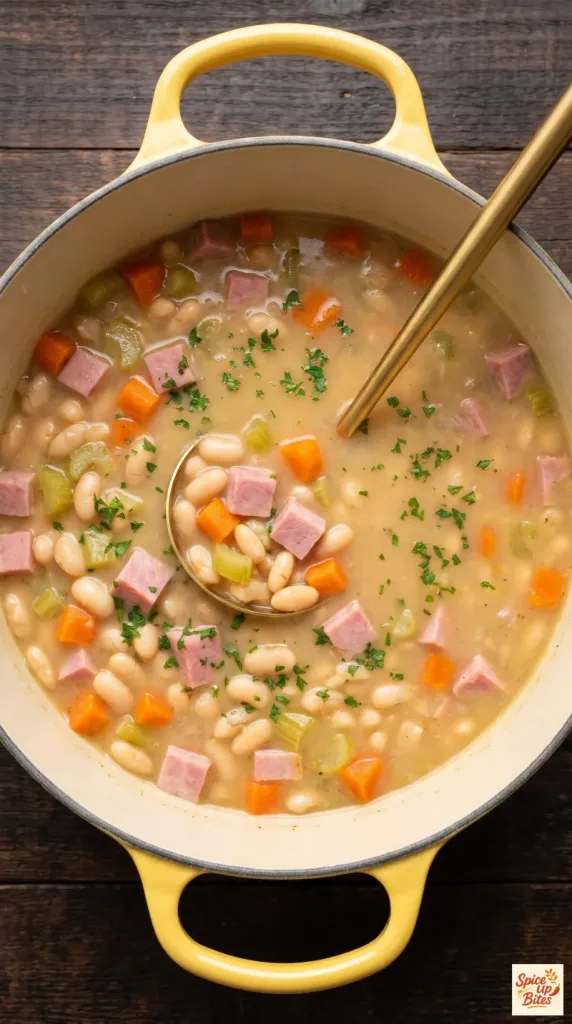 Old Fashioned Ham and Beans Soup