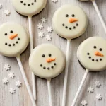 OREO Snowman Pops