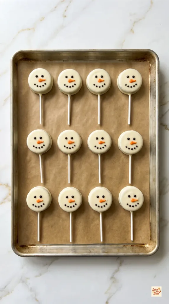 Step 4: Add the Snowman Faces