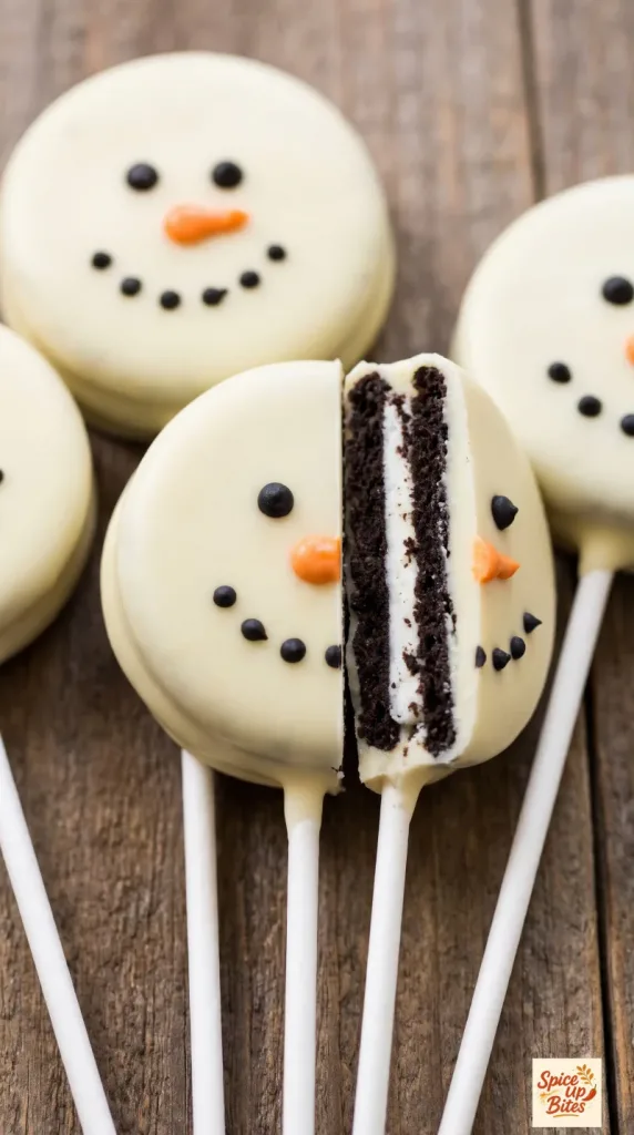 Why this OREO Snowman Pops works