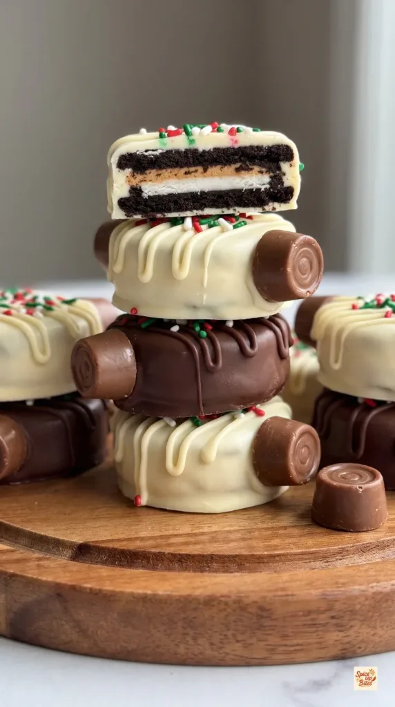 Why this Peanut Butter Oreo Ornament Cookies works