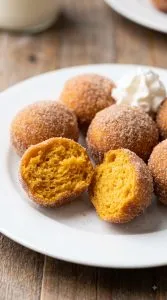 Pumpkin Donut Holes