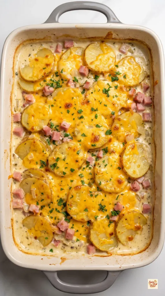 Scalloped Potatoes and Ham