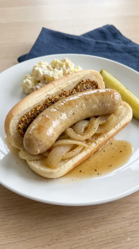 Why this Slow Cooker Beer Brats works