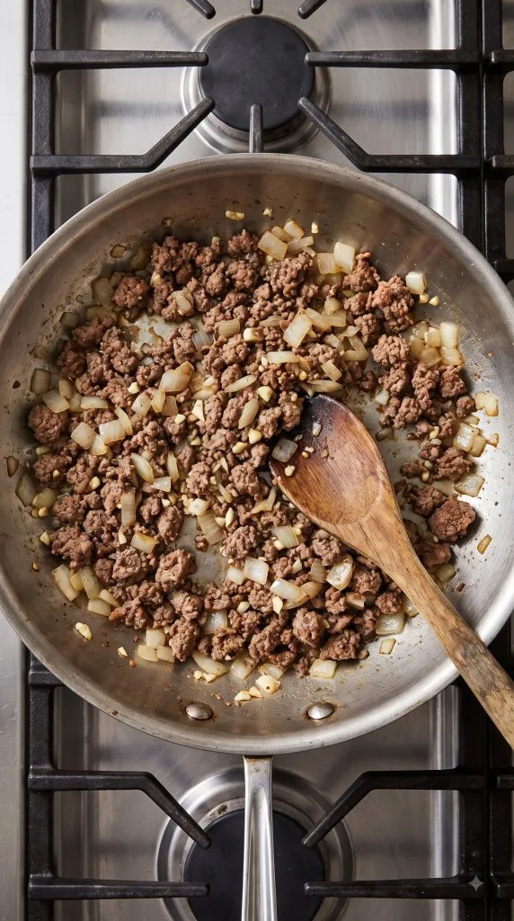 Step 2: Brown the Beef