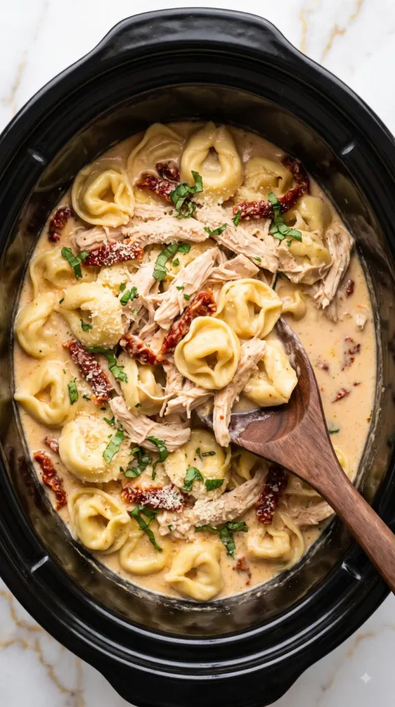 Why this Slow Cooker Marry Me Chicken Tortellini works