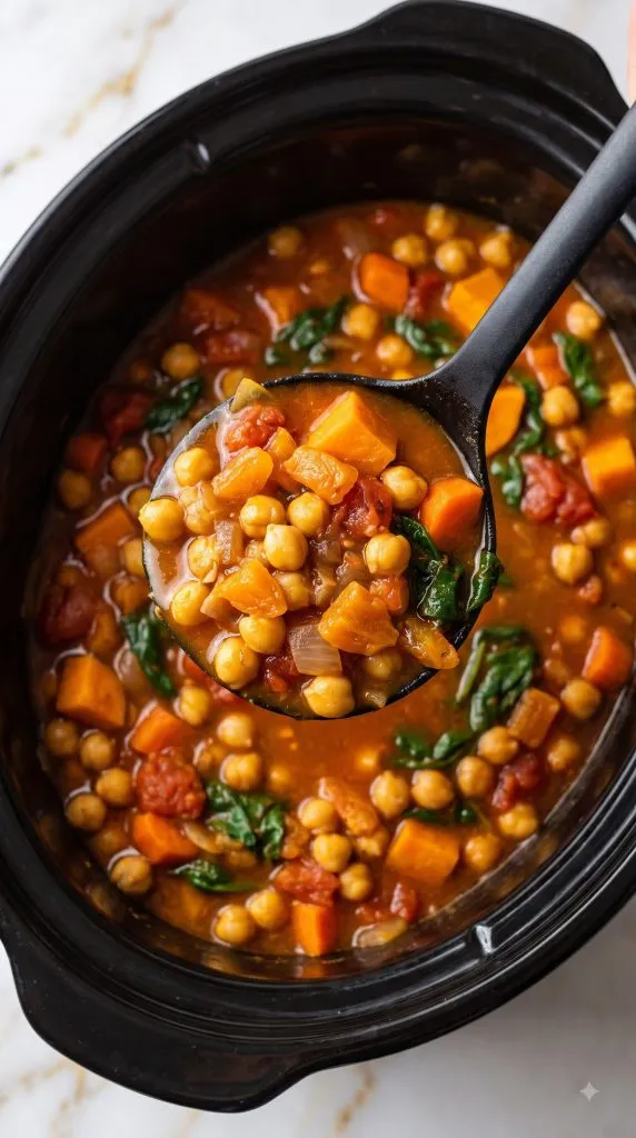 Slow Cooker Moroccan Chickpea Stew