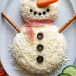 Snowman Cheese Ball