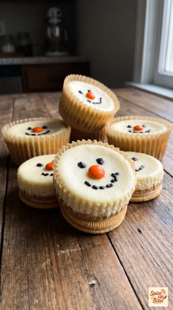 Snowman Cheesecake
